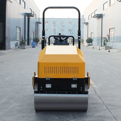 560 mm Diâmetro do tambor 2 toneladas Compacto Hidráulico Duplo Liso Tambor Vibratório Rod Roller